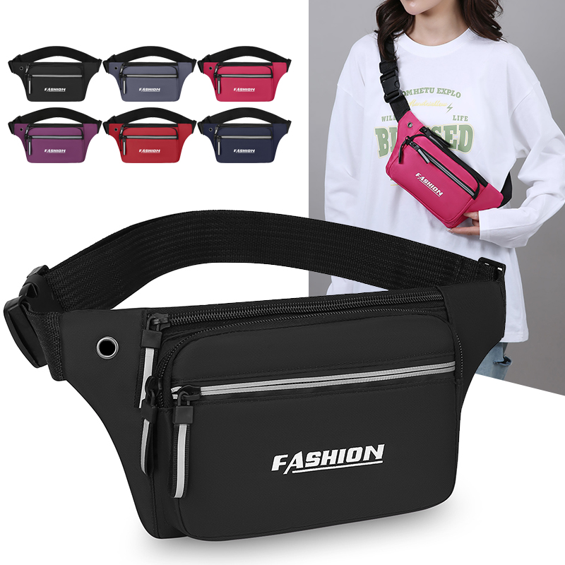 Women Bags Deals - ユニセックスファッションウエストバッグ - 男性と女性用の大型電話ファニーパック (旅行/アウトドア用防水バナナヒップバッグ)