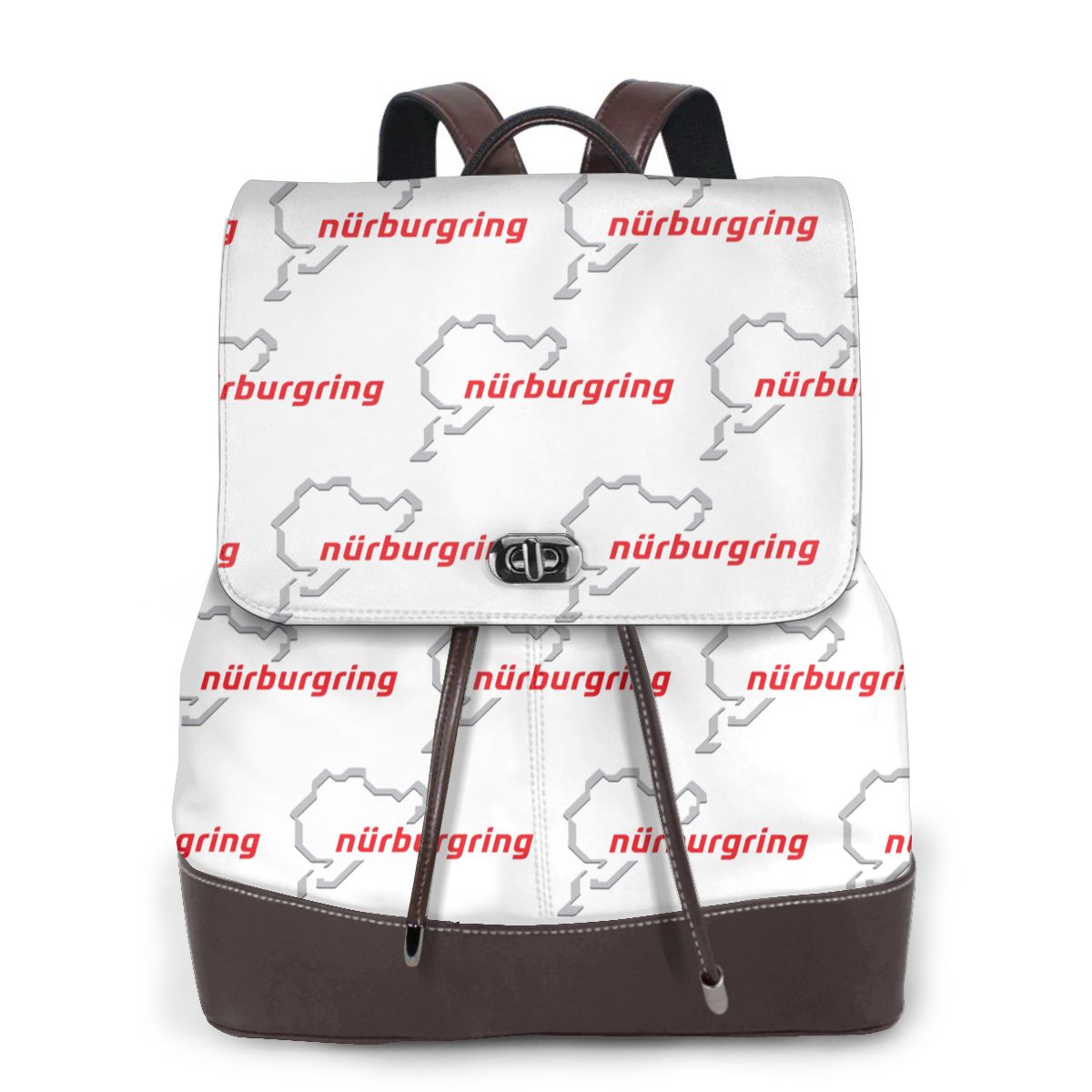 Women Bags Germany - レーストラックドイツニュルブルクリンクブックバッグスクール学生バッグハイキング旅行デイパック女性用ファッションダーマバックパック