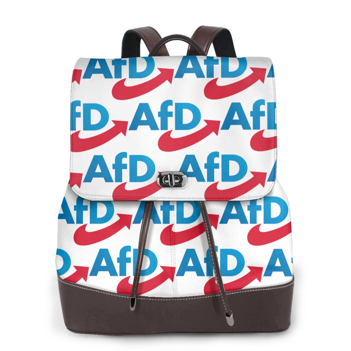 Women Bags Germany - ドイツ AFD オルタナティブブックバッグ 学生用バッグ ハイキング旅行用デイパック 女性用