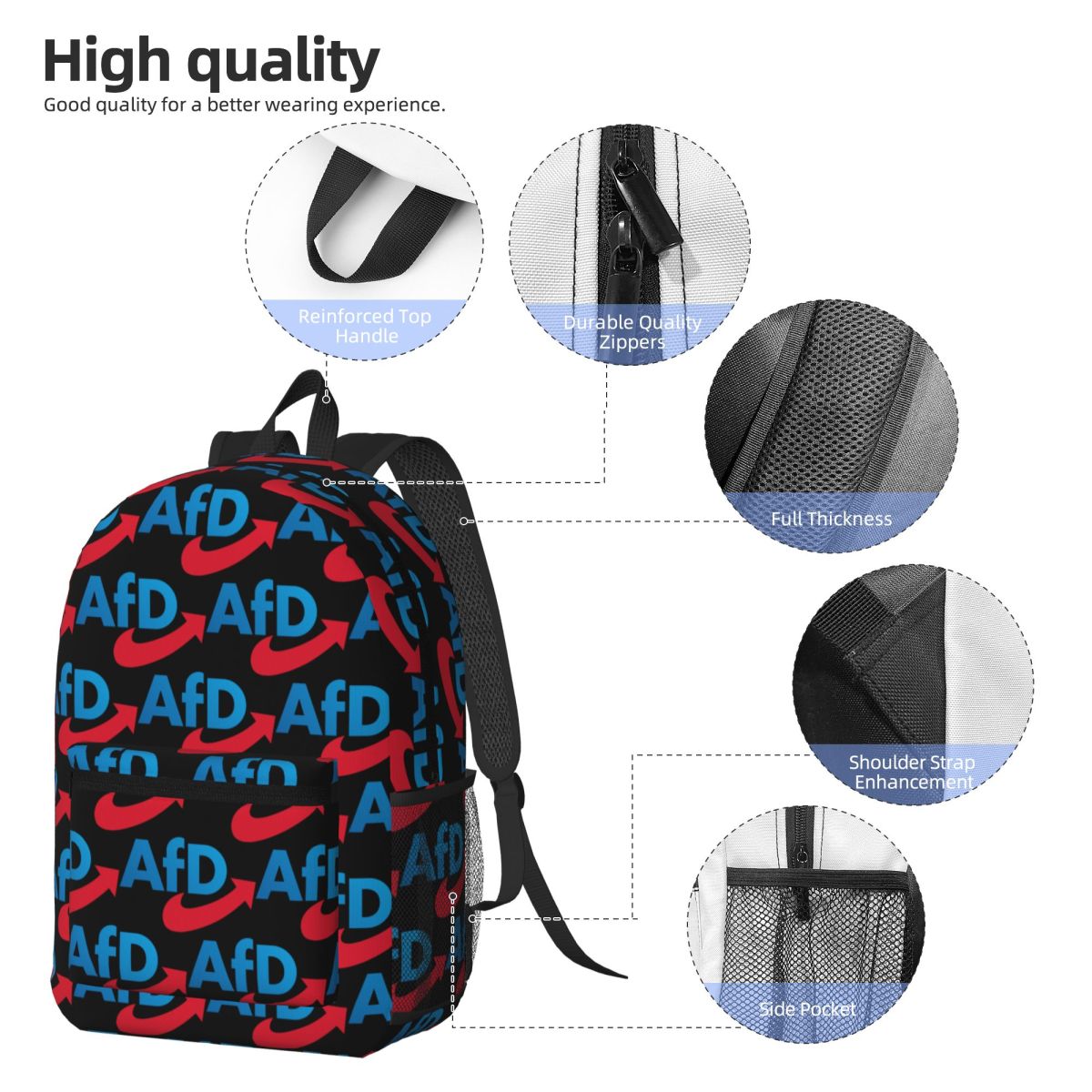 ドイツ AFD オルタナティブバックパック デイパック 大容 - Women Bags Germany のレビューと価格
