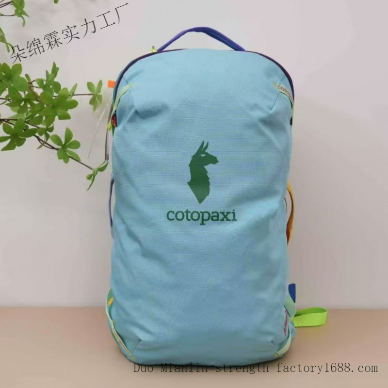 防水カラーブロックバックパック男性女性大容量旅行バッグアウト - Women Bags Deals のレビューと価格