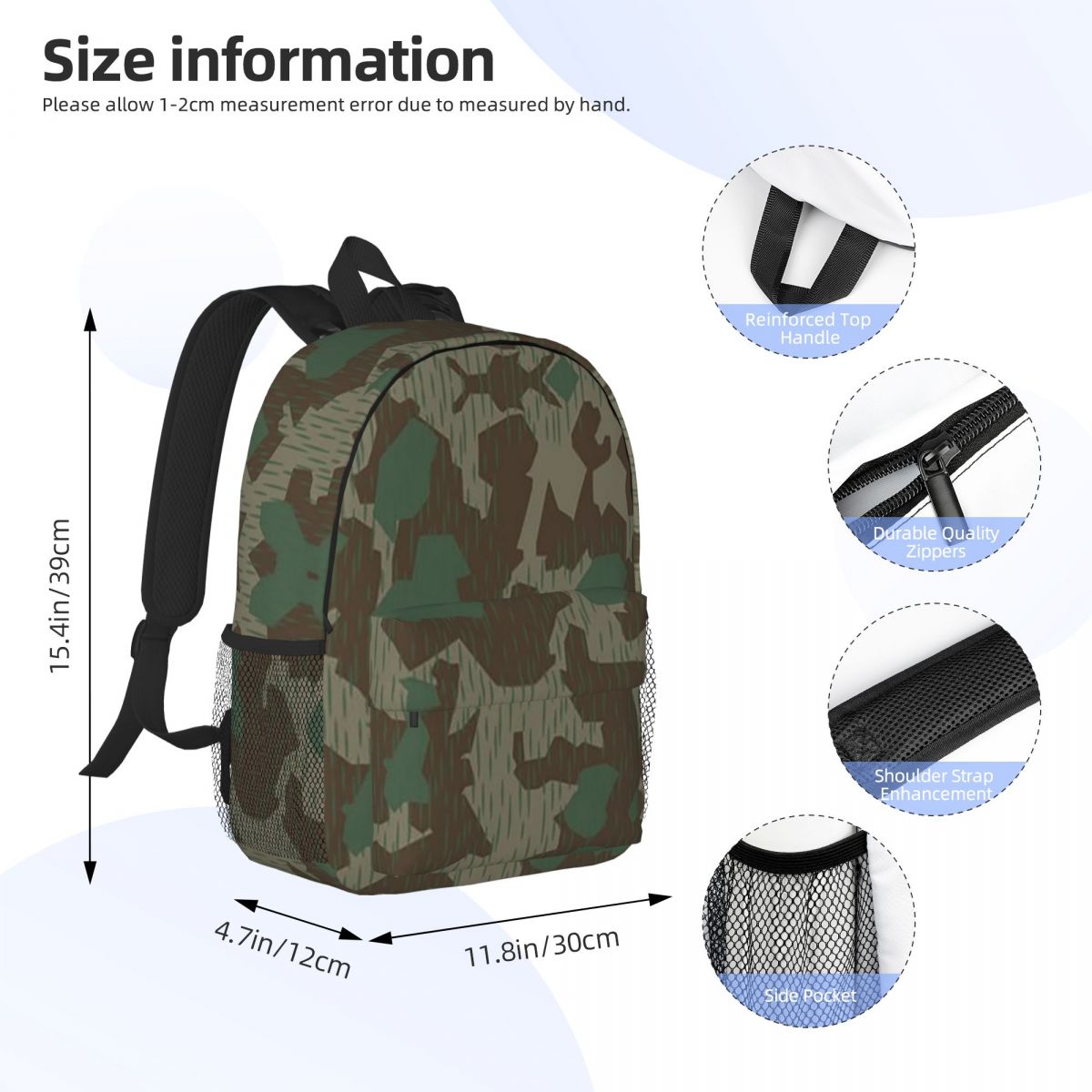WW2 ドイツ軍スプリンター迷彩 Splittertarn  - Women Bags Germany のレビューと価格