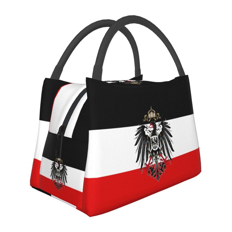 カスタムドイツ帝国旗ドイツ断熱ランチバッグ学校オフィス紋章再 - Women Bags Germany のレビューと価格