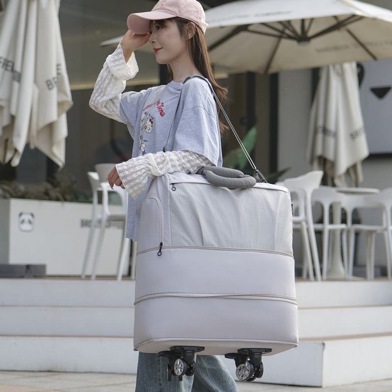 ユニセックス旅行用大容量ローラーラゲッジ、ユニバーサルホイー - Women'S Kipling Bags のレビューと価格
