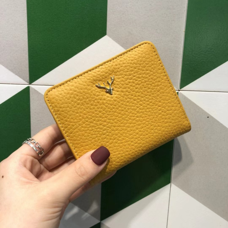 女性用牛革財布,小さな牛革の財布,短い薄い財布,シックなクリ - Women Bags Zara のレビューと価格