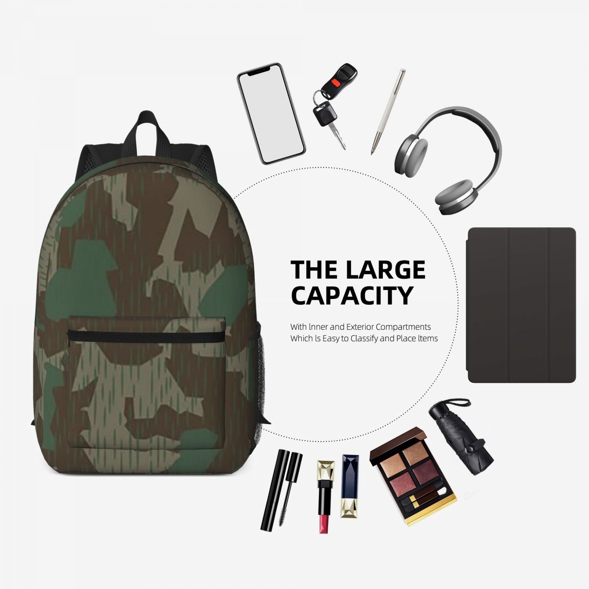 WW2 ドイツ軍スプリンターカモ Splittertarn  - Women Bags Germany のレビューと価格
