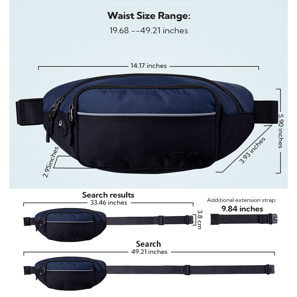 ウォーターフライ-男性と女性のための大きなファニーパック、ク - Women Bags Deals のレビューと価格