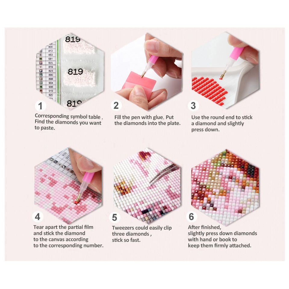 花冠の下の獣の目 5D DIY 新しいダイヤモンドペインティ - Women Bags Under 50 のレビューと価格