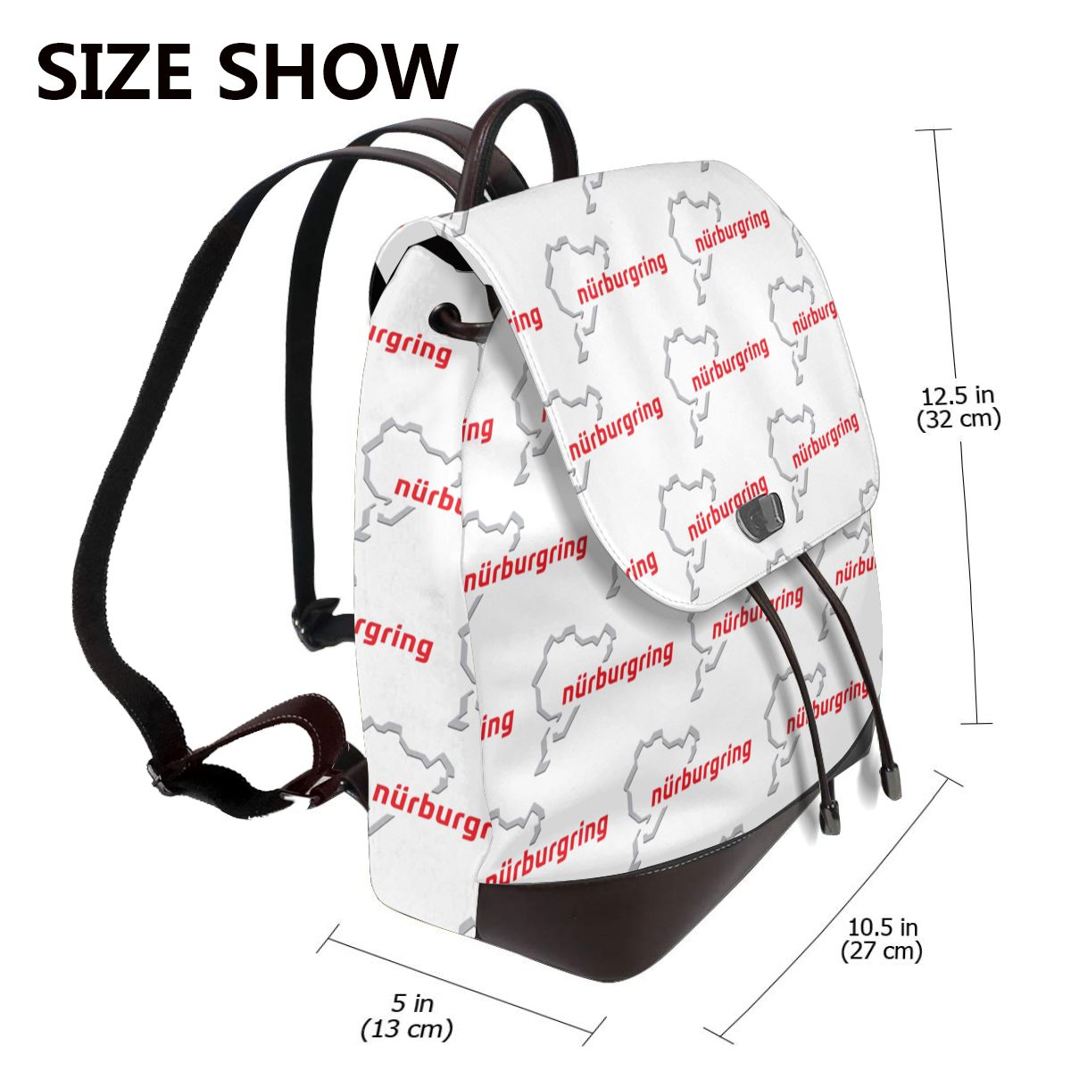 レーストラックドイツニュルブルクリンクブックバッグスクール学 - Women Bags Germany のレビューと価格