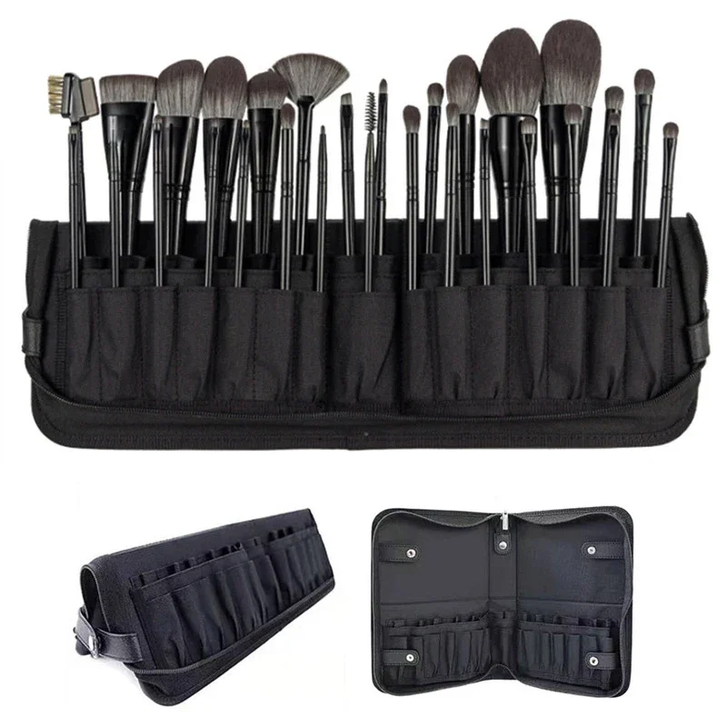 29/23 穴折りたたみ化粧ブラシバッグ女性化粧ブラシツール - Women Bags Deals のレビューと価格