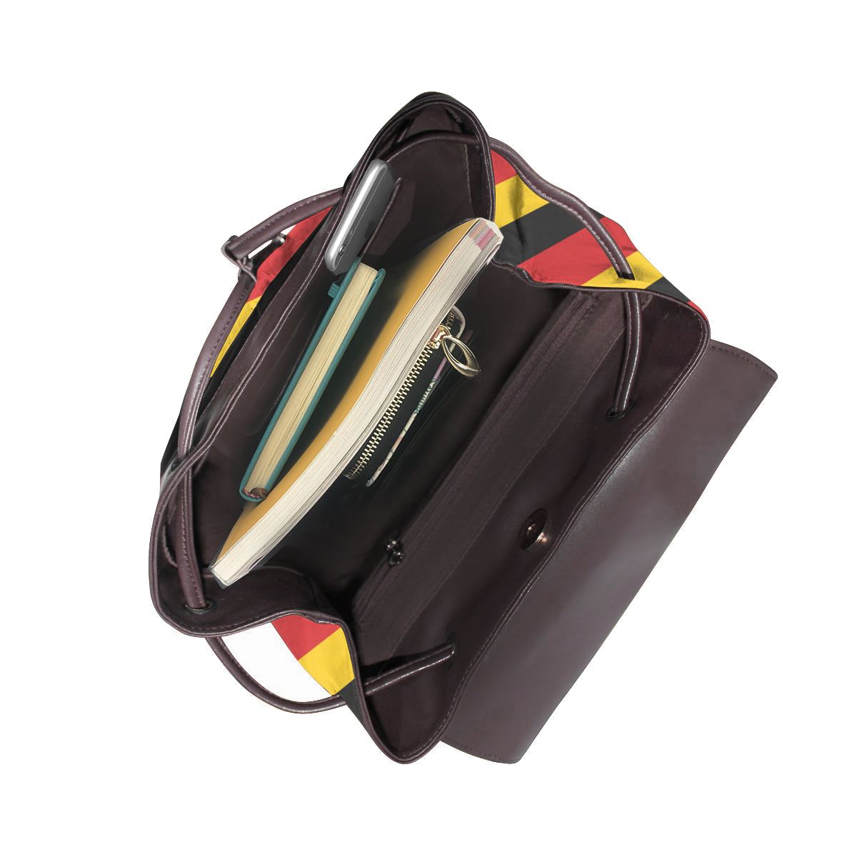 ドイツ国旗ドイツ愛国ブックバッグ学校学生バッグハイキング旅行 - Women Bags Germany のレビューと価格