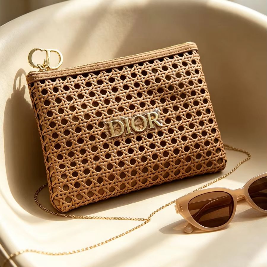 ディオール バッグ レディース ラタン織り 化粧品バッグ ポ - Women Bags Dior のレビューと価格