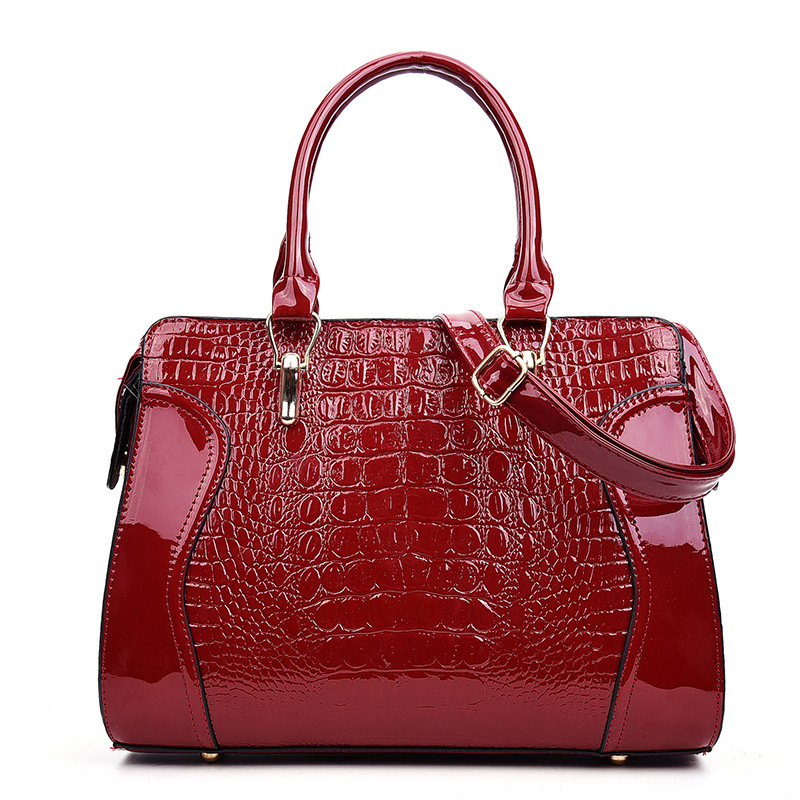 女性のストリートスタイルピュアカラークロコダイルパターンスク - Women'S Kipling Bags のレビューと価格