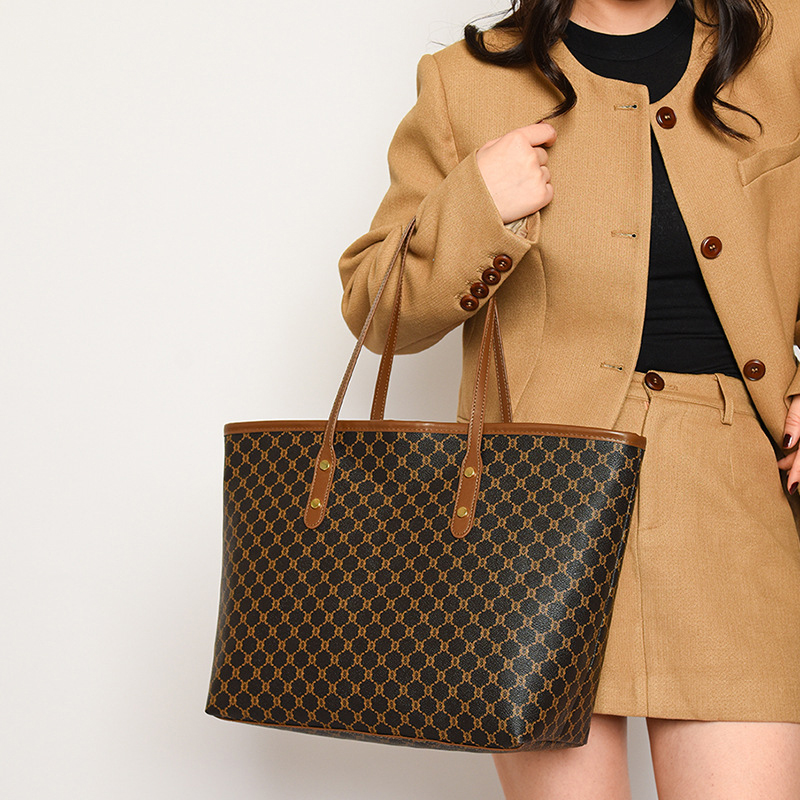 大容量ショルダーバッグレディースPUレザーハンドバッグ通勤や - Women Bags Dior のレビューと価格